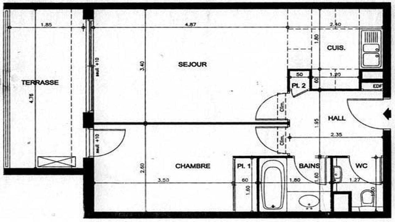 Sq. Pauline Juan-Les-Pins Apartment Bagian luar foto